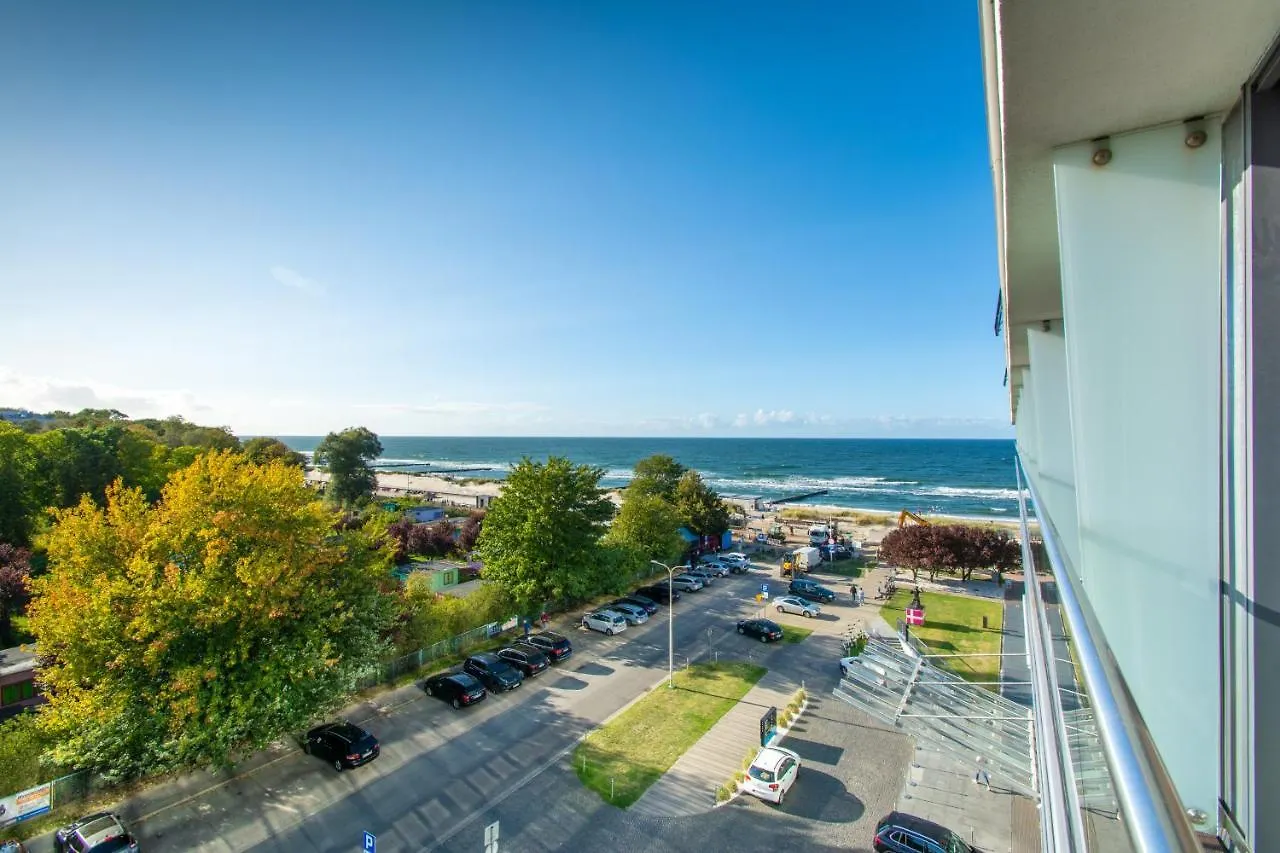 Marine Hotel Apartament Prywatny Studio Widok Na Morze Basen Sauna Jacuzzi 5 Pietro Kolobrzeg